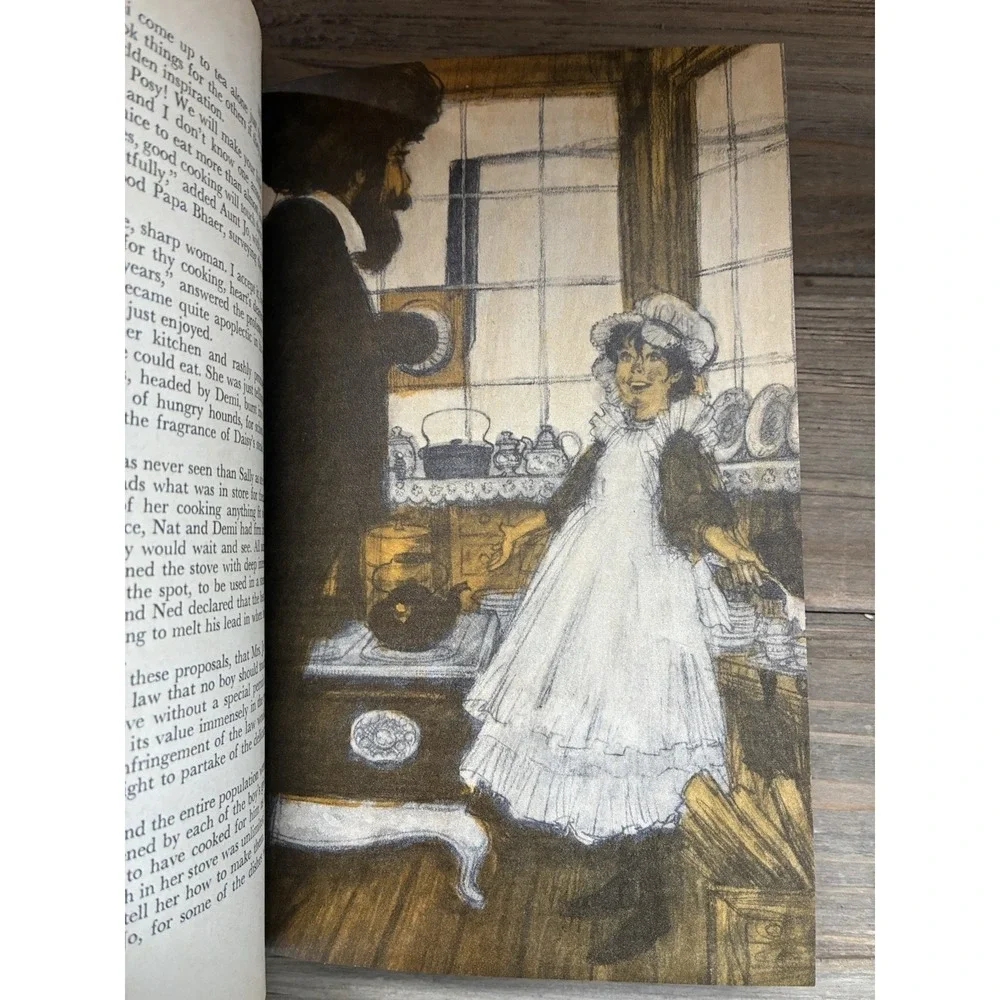 VTG 1965 Little Men Louisa May Alcott Whitman‎ Library Classics Book